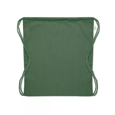 Worek z recyklingu 140 g/m² CABETRI COLOUR - Ciemnozielony (MO2402-60)