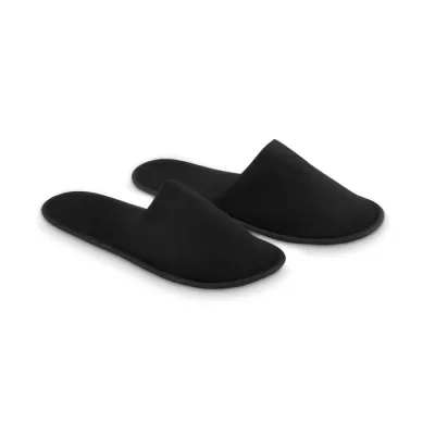 Kapcie hotelowe w etui rozmiar 43–44 FLIP FLAP - Czarny (MO9782-03)