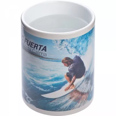 Kubek ceramiczny do sublimacji zmieniający kolor 300 ml JACOPO - czarny (8343803)