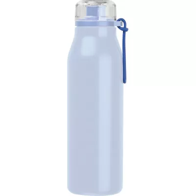 Butelka termiczna stalowa z recyklingu GRAND HAVEN MoLu 640 ml - jasnoniebieski (534924)