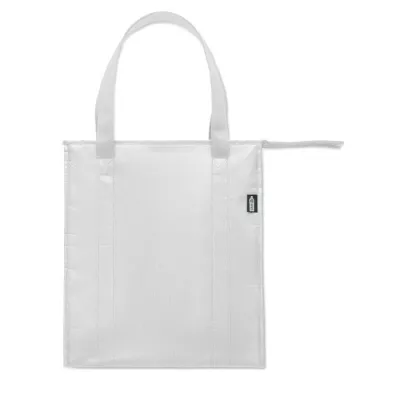 Torba chłodząca z włókniny RPET 25 l 80 g/m² WOOLER - Bialy (MO2492-06)