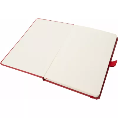 Notatnik A5 w kropki z papieru z recyklingu AGNESE - czerwony (2179905)