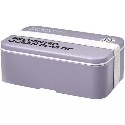 MIYO POP jednopoziomowe pudełko śniadaniowe o pojemności 700 ml - Liljowy (21077840)