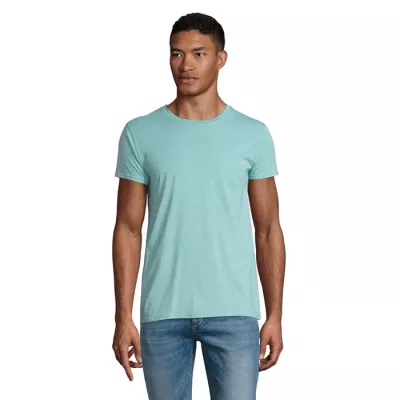 Koszulka męska organiczna 150 g/m² Sol's CRUSADER MEN - Heather Light Green (S03582-EJ)