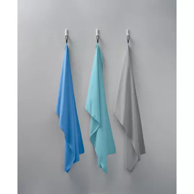 Ręcznik plażowy z mikrofibry 80x160 cm 200 g/m² WAXOFF - Niebieski (MO2583-04)