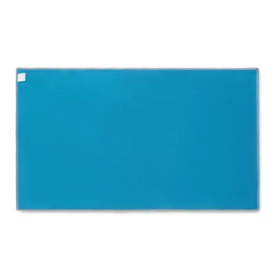 Ręcznik żakardowy SEAQUAL® 100x170 cm 500 g/m² WATER - Turkusowy (MO2060-12)