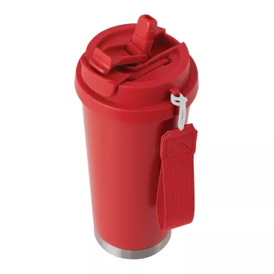 Butelka termiczna z podwójną izolacją - czerwony (56-0304744)