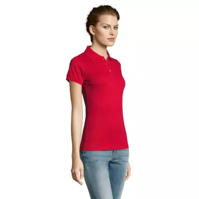 Koszulka polo damska 200 g/m² Sol's PRIME WOMEN - Czerwony (S00573-RD)