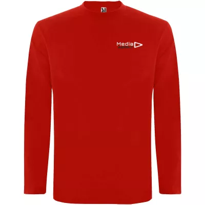 Extreme koszulka z długim rękawem o gramaturze 160 g/m2 - Czerwony (K1217-RED)