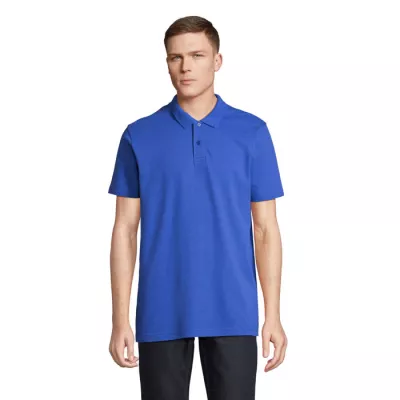 Koszulka polo unisex z czesanej bawełny Sol's PULSE - Niebieski (S04502-RB)