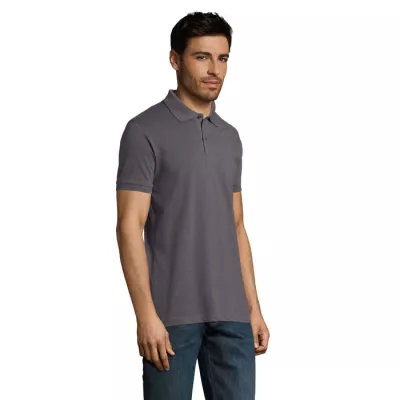 Koszulka polo męska piqué 180 g/m² Sol's PERFECT MEN - Ciemny Szary (S11346-DG)