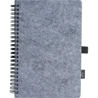 Flicowy notes A5 - szary (2374407)