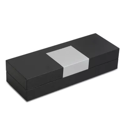 Zestaw piśmienniczy Sandglass - czarny (R01201.O)