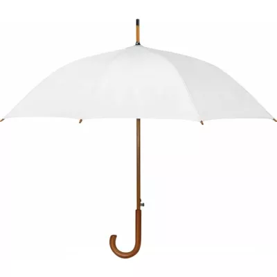 Parasol automatyczny Ø105 rPET HASSELT - biały (243606)