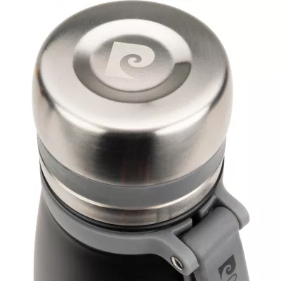 Butelka termiczna stalowa Pierre Cardin 650 ml - czarny (B9000501IP303)