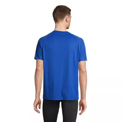 Koszulka sportowa unisex z recyklingu Sol's VORTEX - Niebieski (S04787-RB)