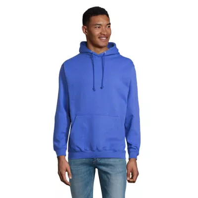 Bluza unisex z kapturem 280 g/m² Sol's CONDOR - Niebieski (S03815-RB)