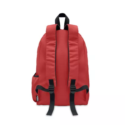Plecak RPET 600D z wyściełanymi plecami BAPAL+ - Czerwony (MO6703-05)