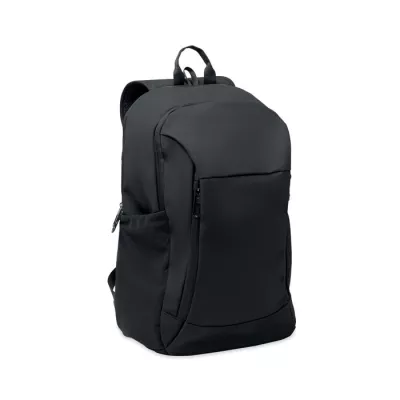 Plecak na laptop 15" z PU z ukrytą komorą KOROVIN - Czarny (MO2684-03)