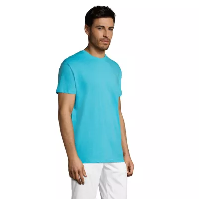 Koszulka unisex bawełniana 150 g/m² Sol's REGENT - Niebieski Atol (S11380-AL)