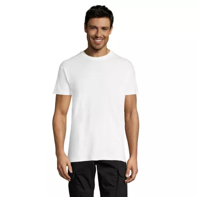 Koszulka unisex bawełniana 150 g/m² Sol's REGENT - Bialy (S11380-WH)