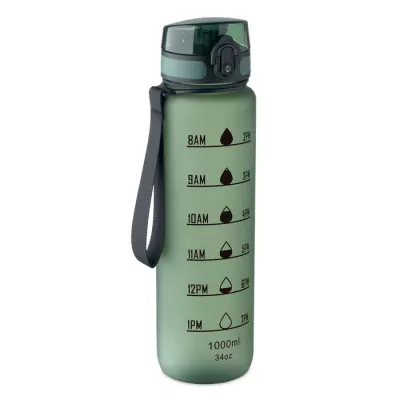 Butelka sportowa RPET 1000 ml ISFORDEN MARK - Ciemnozielony (MO2672-60)