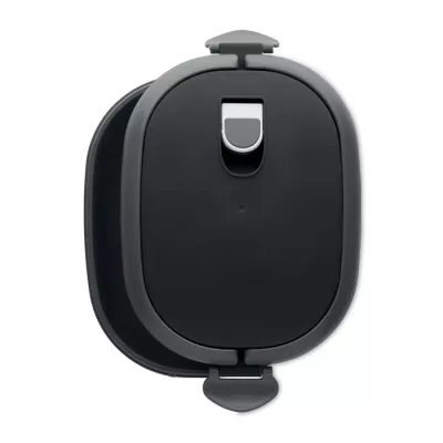 Lunchbox hermetyczny z PP 750 ml LUX LUNCH - Czarny (MO9759-03)