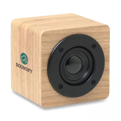 Głośnik bezprzewodowy z MDF 3W SONICONE - Drewna (MO9084-40)