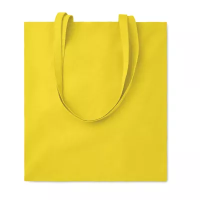 Torba bawełniana 38x42 cm 140 g/m² COTTONEL COLOUR + - Zólty (MO9268-08)