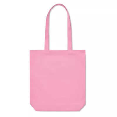 Torba bawełniana na zakupy 270 g/m² RASSA COLOURED - Dziecięcy Róż (MO6442-11)