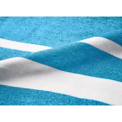 Ręcznik hammam SEAQUAL® 100x170 cm 300 g/m² WAVE - Turkusowy (MO2058-12)