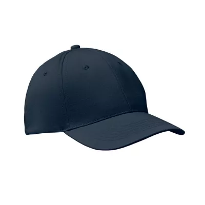 Czapka z daszkiem bawełniana 160 g/m² BASIE APOLLO - Francuski Granat (MO8834-85)