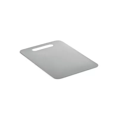 Deska do krojenia stalowa 29x20 cm PLATI - Srebrny (MO3115-14)