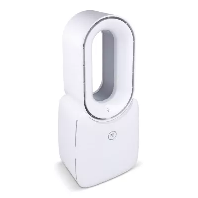 Wentylator bezłopatkowy inSideOut Brislux z oświetleniem LED - biały (LT57314-N0001)