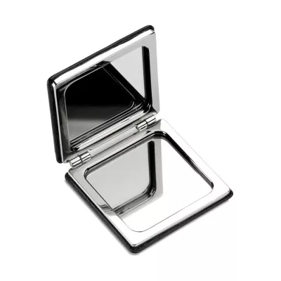Lusterko podwójne magnetyczne w obudowie PU GLOW - Czarny (MO7520-03)