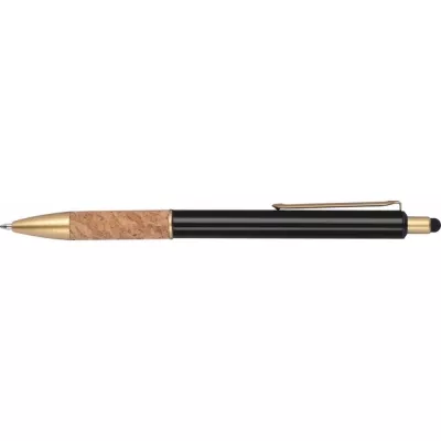 Długopis metalowy touch pen CAPRI - czarny (369003)