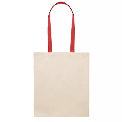 Torba bawełniana na zakupy 140 g/m² ZEVRA - Czerwony (MO6437-05)
