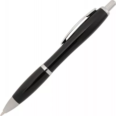 Długopis plastikowy WLADIWOSTOCK - czarny (167903)