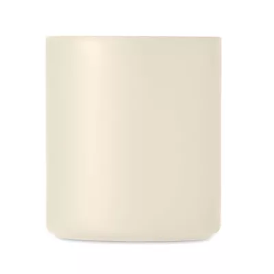 Kubek z PP wielokrotnego użytku 300 ml MONDAY - Bezowy (MO6256-13)