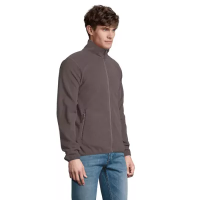 Polar męski RPET 280 g/m² Sol's FACTOR MEN - Szarość Węgla Drzewnego (S03823-CR)