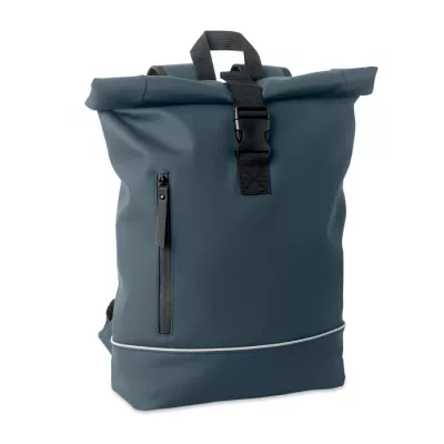 Plecak na laptop 15" z PU z odblaskiem LAPTOSA - Francuski Granat (MO2581-85)