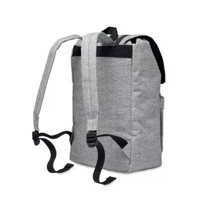 Plecak na laptopa 15" z klapą magnetyczną RIGA - Szary (MO9439-07)