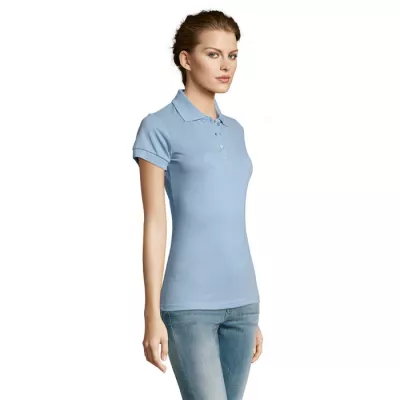 Koszulka polo damska 200 g/m² Sol's PRIME WOMEN - Sky Blue Pique (S00573-SP)