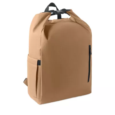 Plecak na laptop 15" z RPET 600D UNITON - Khaki (MO2969-39)