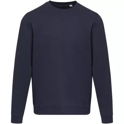 Jasper organiczna bluza unisex z recyklingu o gramaturze 280 g/m² z okrągłym dekoltem i certyfikatem OCS - Granatowy (39561-NAVY)