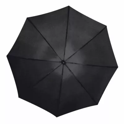 Parasol manualny XL Ø133 cm HURRICAN - czarny (518703)