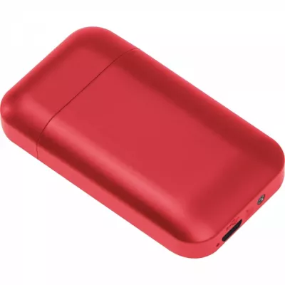 Zapalniczka z ładowaniem USB SIMONA - czerwony (9097605)