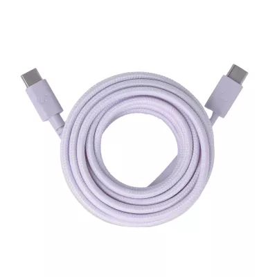 2UCC200 | Kabel Fresh 'Rebel USB-C do USB-C 2,0 m - liliowy (LT49409-N0071)