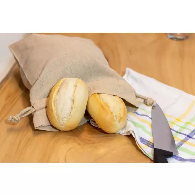 Woreczek bawełniany, mały 110 g/m2 WARREN - beżowy (6298113)