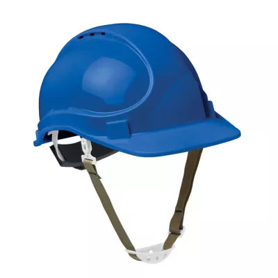 Kask ochronny z ABS EN397 HELM - Niebieski (MO2456-37)
